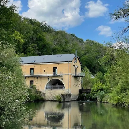 Le Moulin De Cherre Bleu Tatil Evi Aubigné-Racan